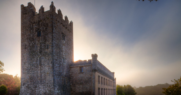 The magical setting of Blackwater Castle - ideal as a wedding venue.